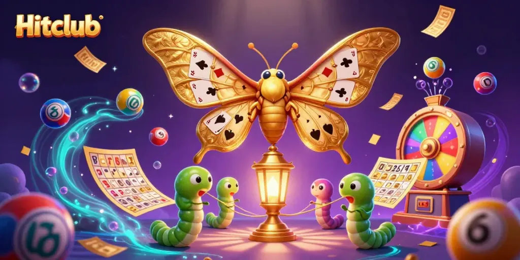 Experience exciting gameplay at Hitclub with vibrant casino-themed elements and enchanting visuals.